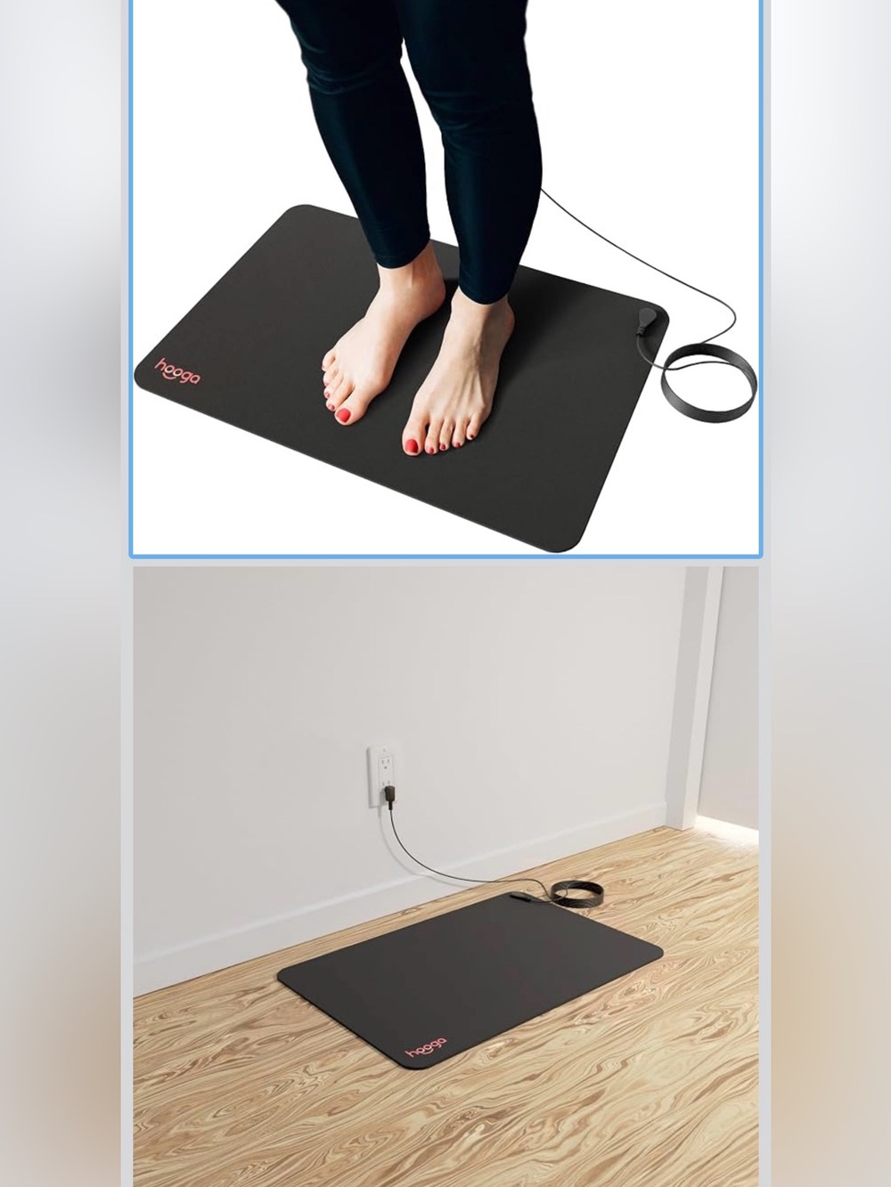 Hooga Black Grounding Mat - Picture 2 of 3